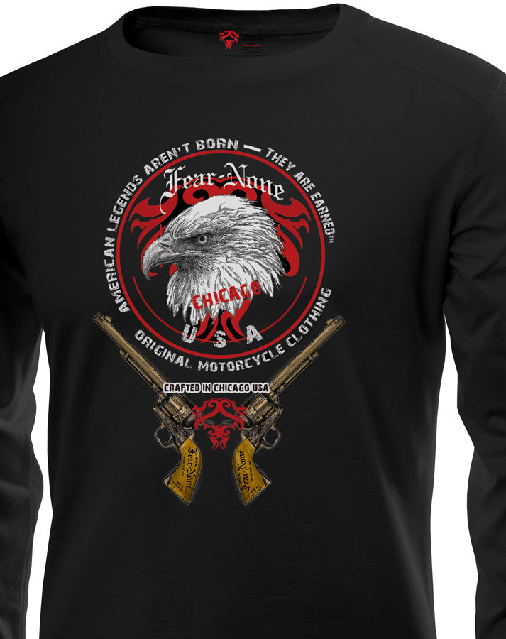 Men's Black OUTLAW Lone Rider Jersey – FEAR-NONE Gear Clothing