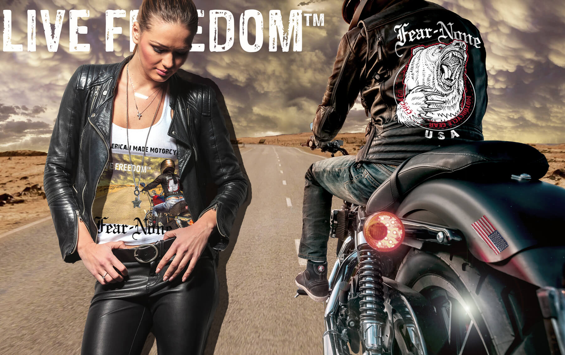 FEAR-NONE Gear Motorcycle Clothing