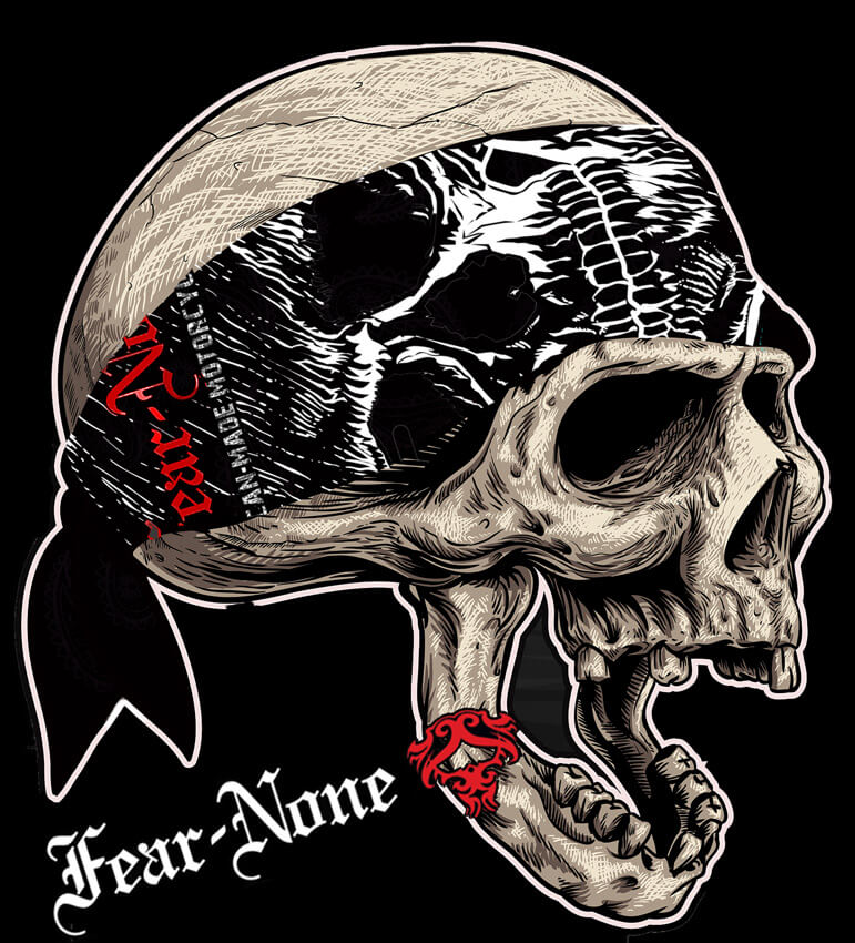 Big Skull Rider Bandana